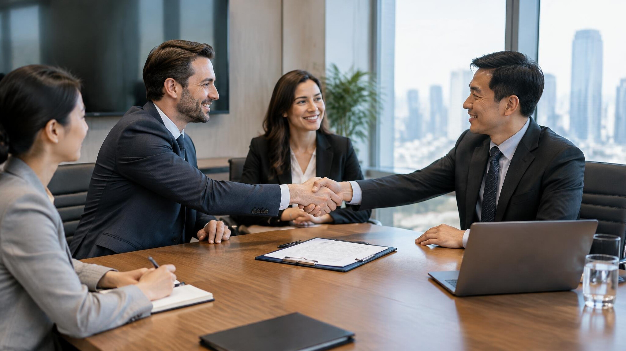 business negotiation meeting