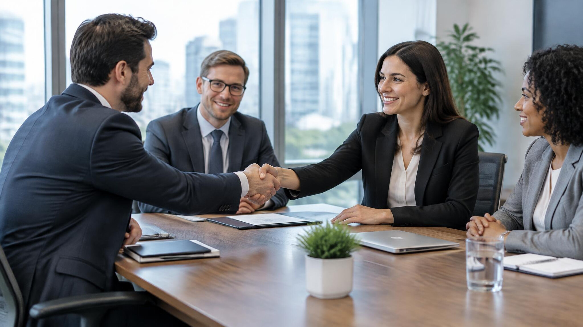 business negotiation meeting